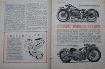 "Motor & Sport" Motor-Magzine Poessneck 1928 (8024)